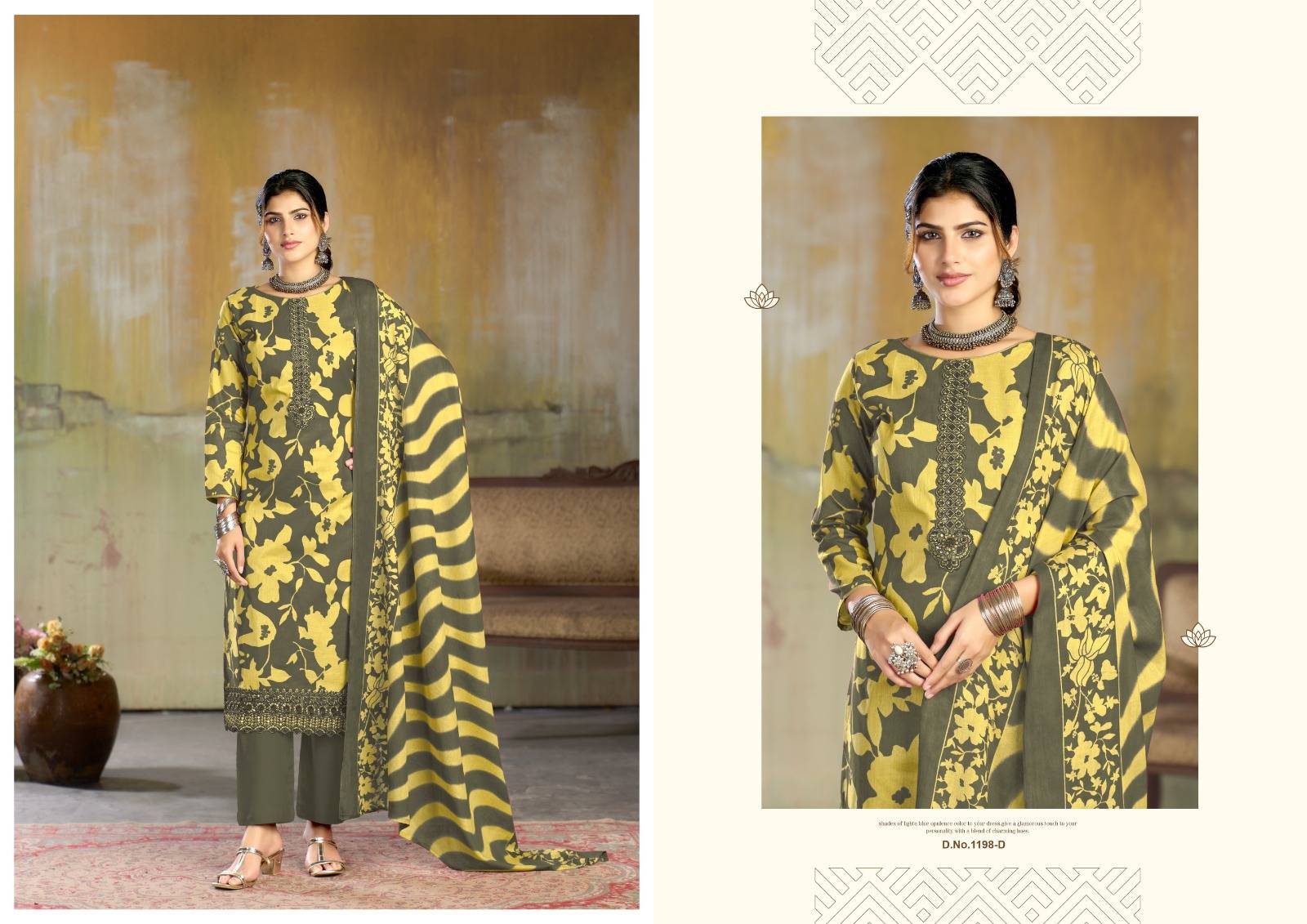 FITOOR By Radhika fashion Beautiful Festive Suits Colorful Stylish Fancy Casual Wear & Ethnic Wear Cotton Dresses At Wholesale Price